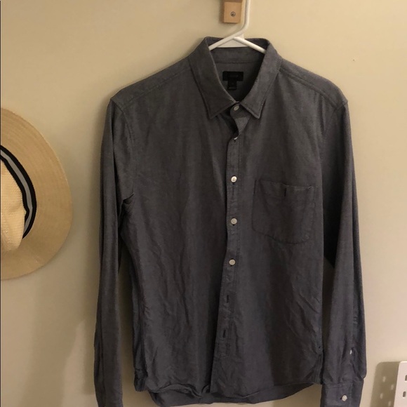 J Crew dark blue shirt - Picture 3 of 3